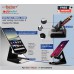 Mobile Holding Stand 180 Degree View Metal Body Wide Compatibility Anti Skid Design With Pens & Card Holder